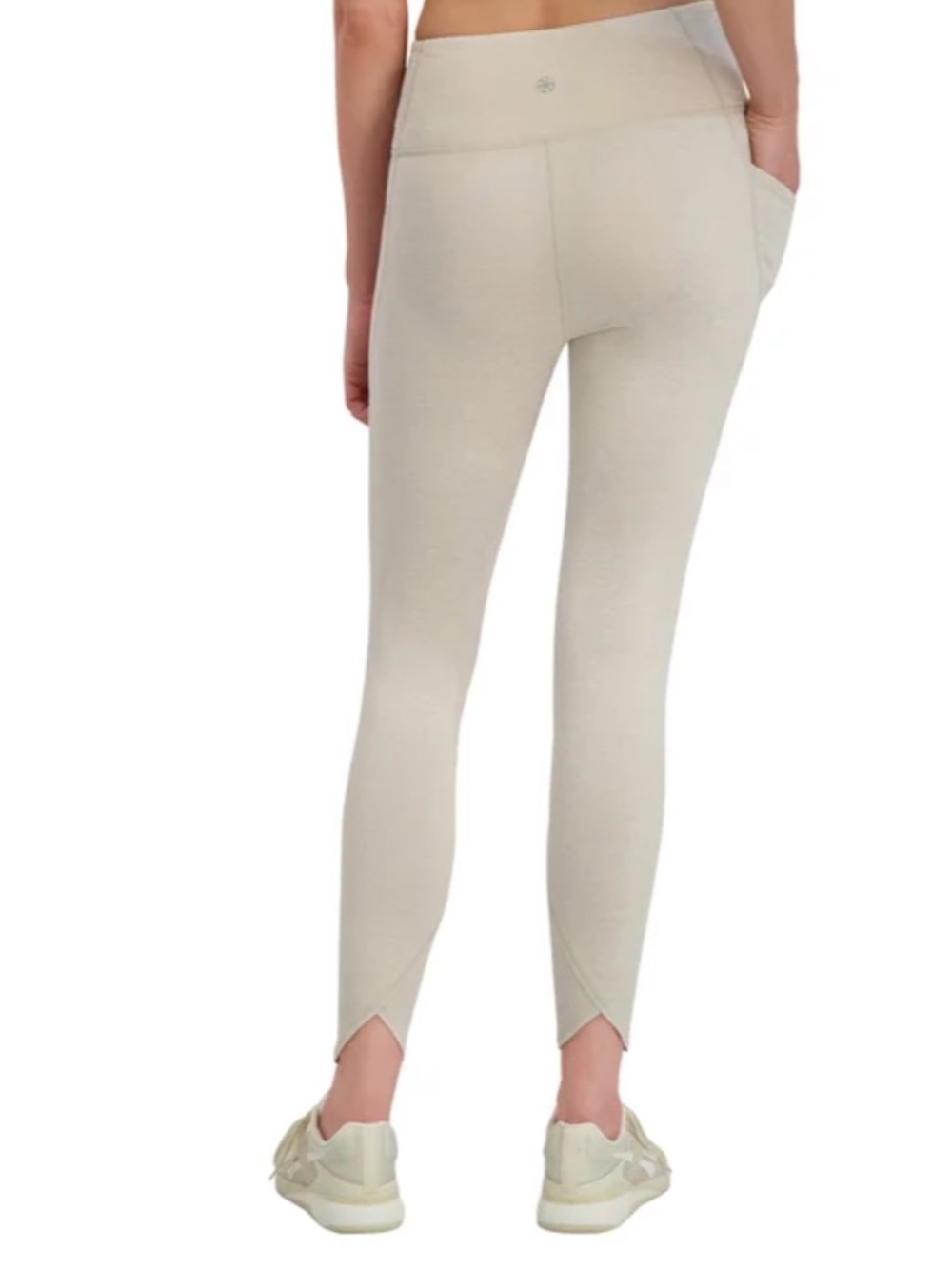 GAIAM high rise Petal Legging - Cream